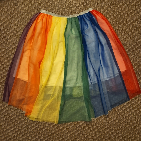 Rainbow Tulle skirt - Picture 5 of 5